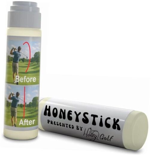 HoneyStick Anti Slice Gel for Golf Clubs - Anti-Hook Spin Reducer for Driver, 1