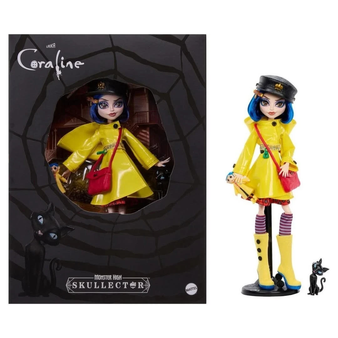 Monster High Skullector Coraline Doll 2026 Mattel Limited Edition SHIPS NOW!🐈‍⬛