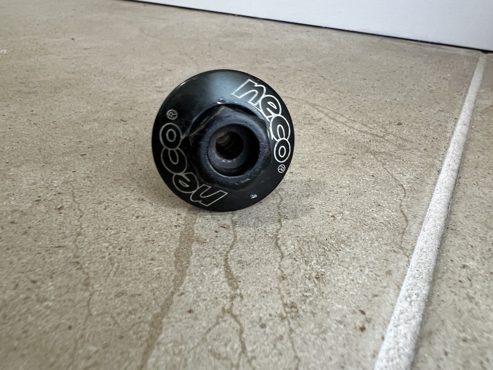 Neco Top Cap & M8 Bolt Quill Stem BMX Threaded 1” Fork