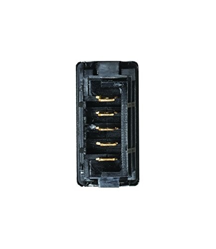 S125, Rocker Switch, 20 Amp Continuous, 40 Amp Peak, Black