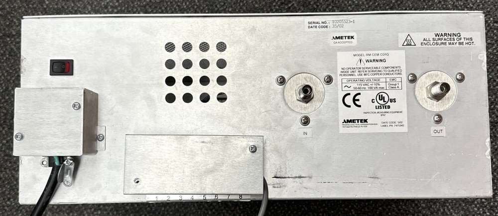 Ametek RM CEM O2/IQ