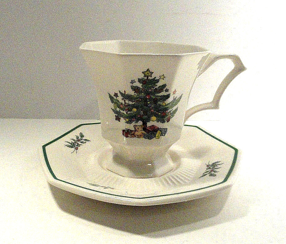 Nikko Christmastime Classic Collection Footed Cup & Saucer
