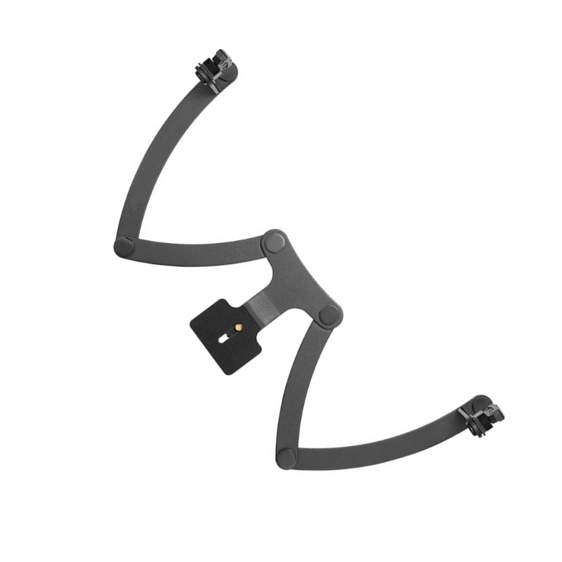 Adjustable Double Head Flash Bracket for MF12-DK1 Flash Light Insect DSLR Camera