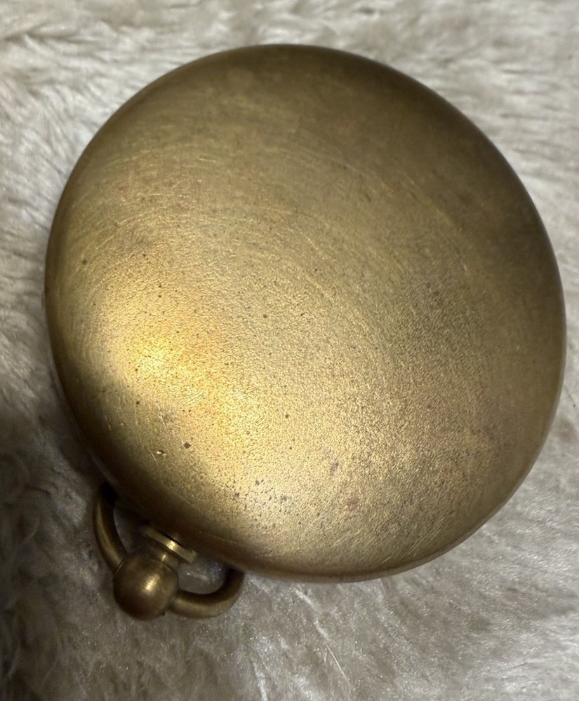 MARITIME, GERMAN BRASS HAND HELD MINI COMPASS