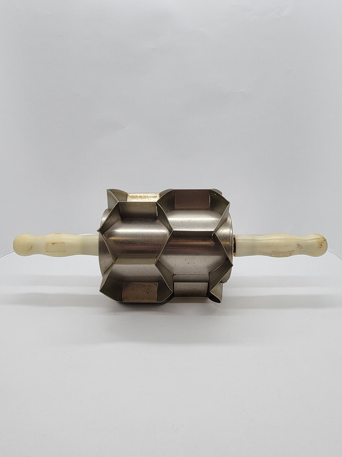 Moline Commercial Rotary Rolling Biscuit Donut Dough Cutter Hexagon Vintage