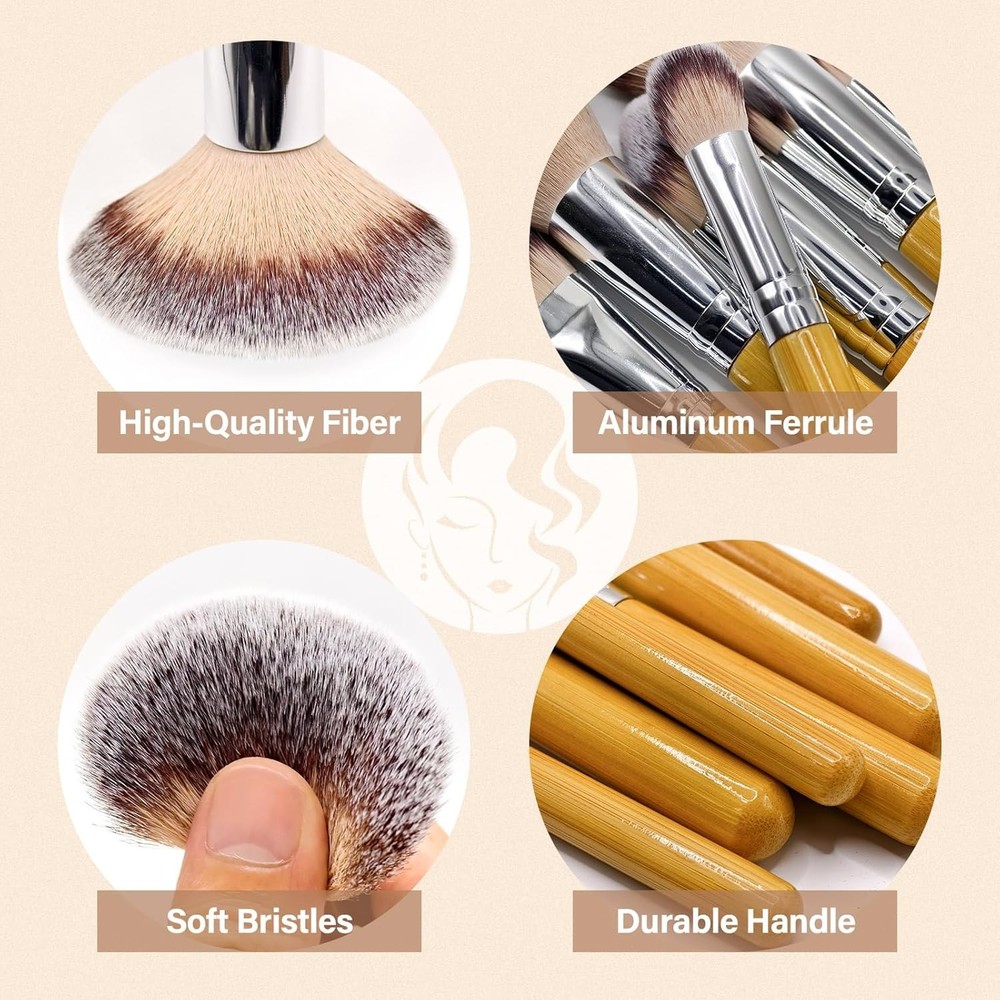 Makeup Brushes Set, Professional 26 Pcs Makeup Kit, Include Concealers Powder
