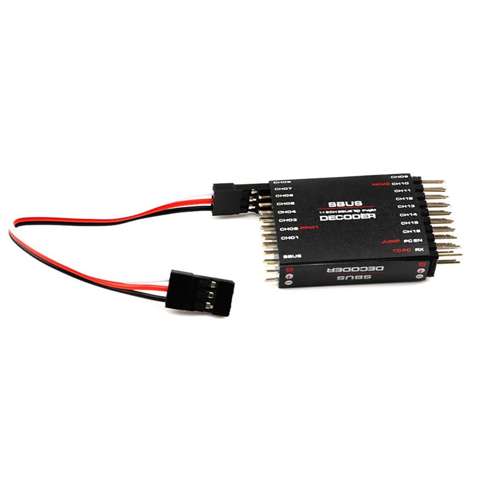 SBUS to PWM / PPM Decoder 16CH Supporting Computer Side Settings For Frsky