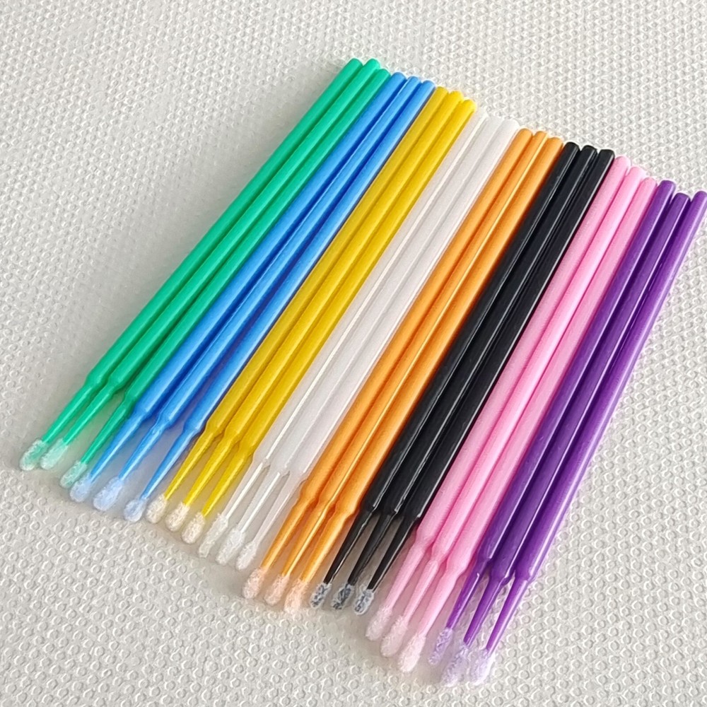 500Pcs Dental Microbrush Disposable Applicators Tips Micro Brush Cleaning