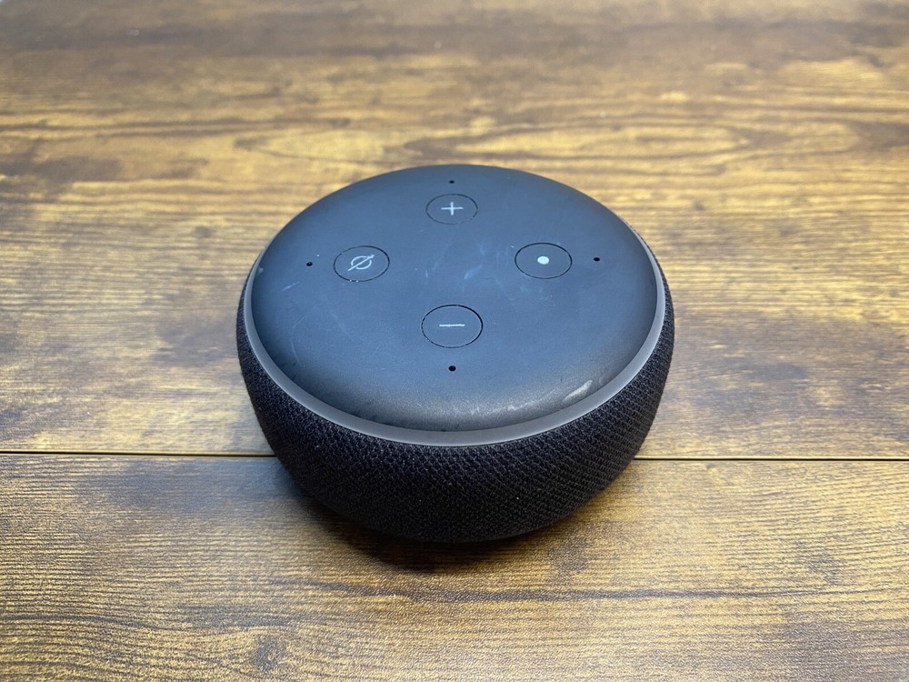 Amazon Echo Dot (3rd Gen) Smart Speaker - Charcoal - UNIT ONLY / READ DESC
