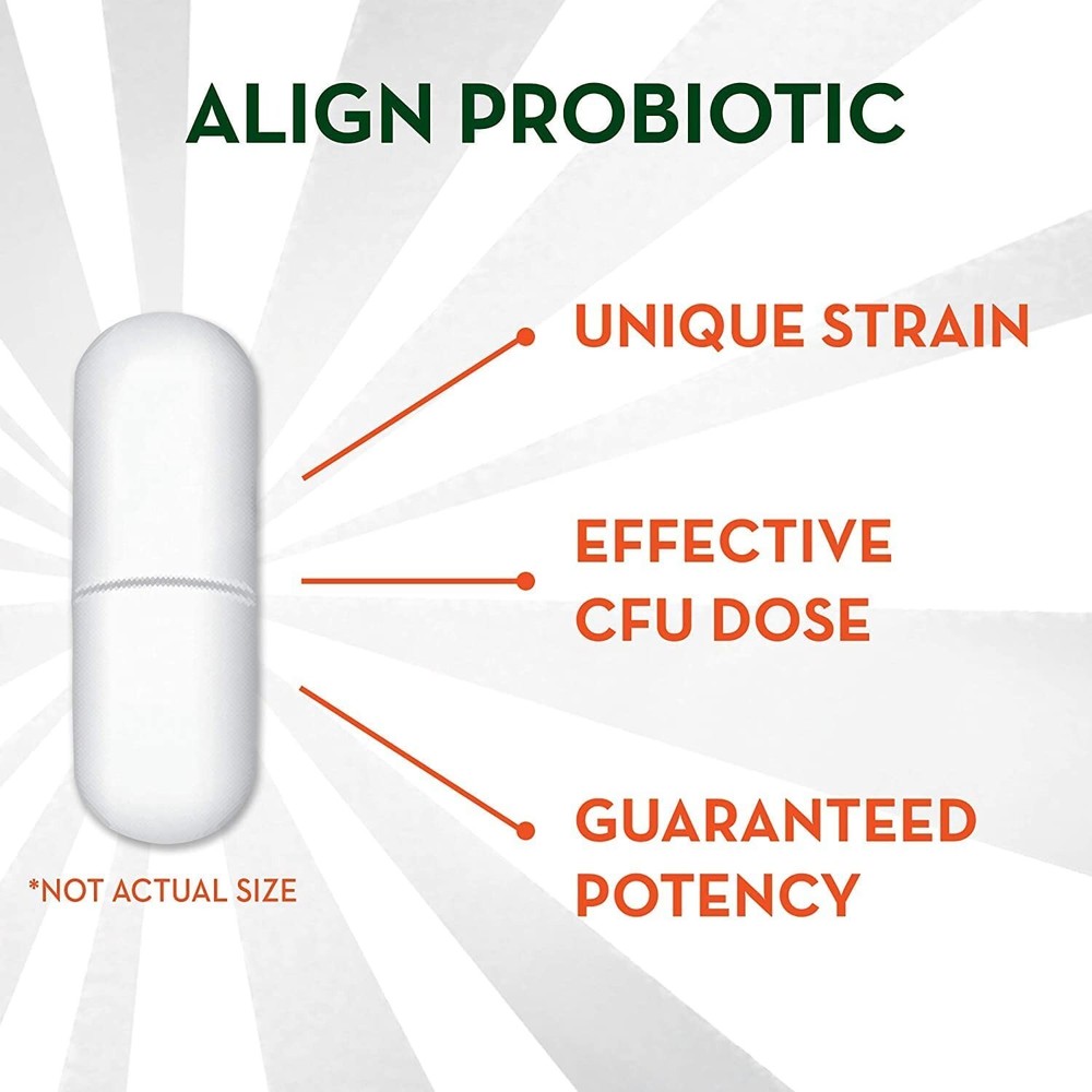 ALIGN PROBIOTIC - DIGESTIVE SUPPORT - 28 CAPSULES - EXP. 8/2026