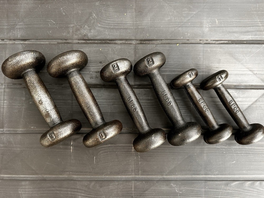 BFCO Vintage Bunhead dumbbells