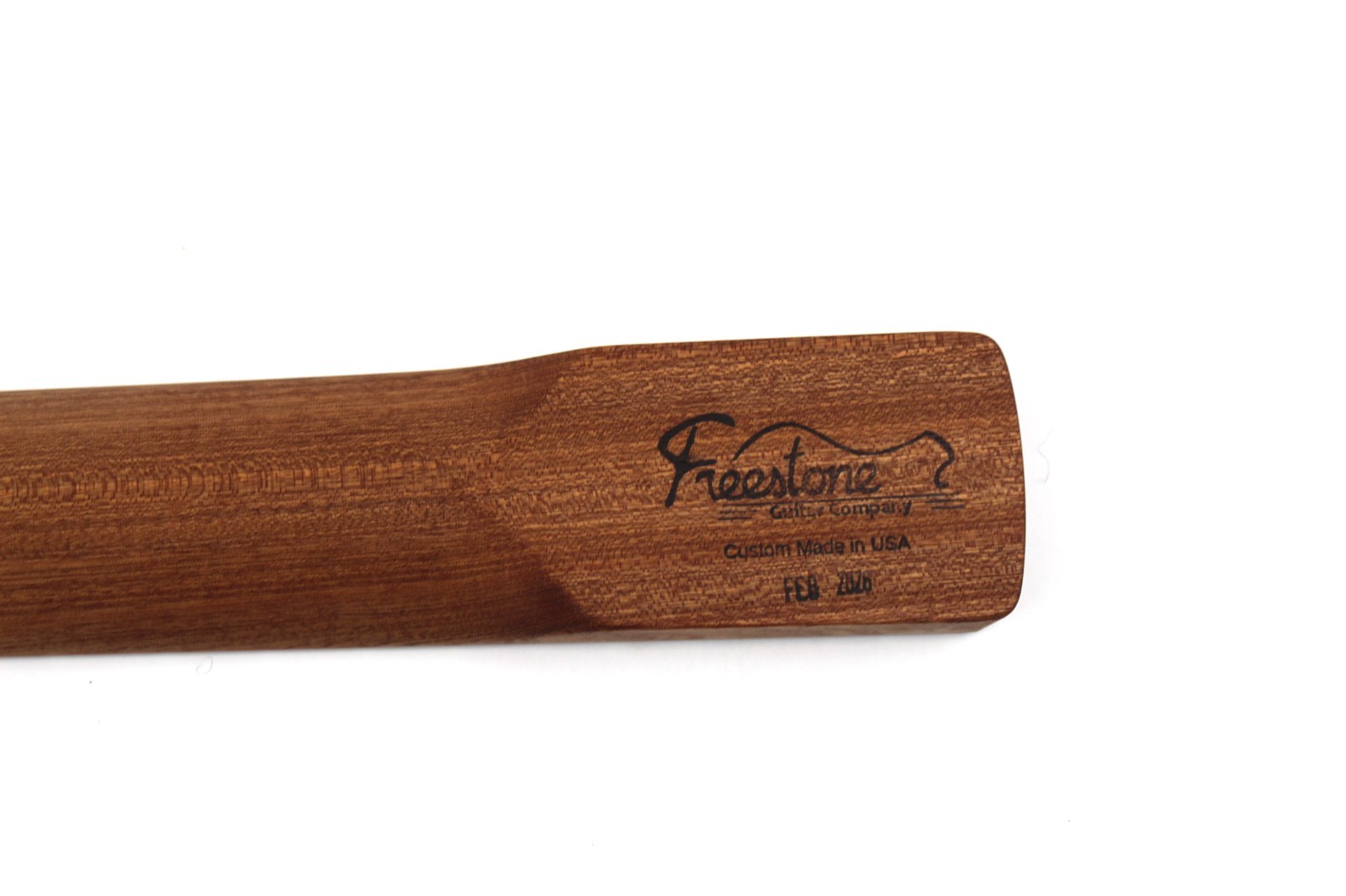 Guitar Neck - Padauk on Sapele- S Style - Fits Fender Stratocaster