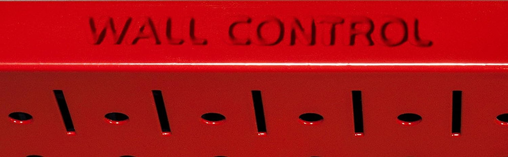 Wall Control 30-P-3232R Red Metal Pegboard Pack