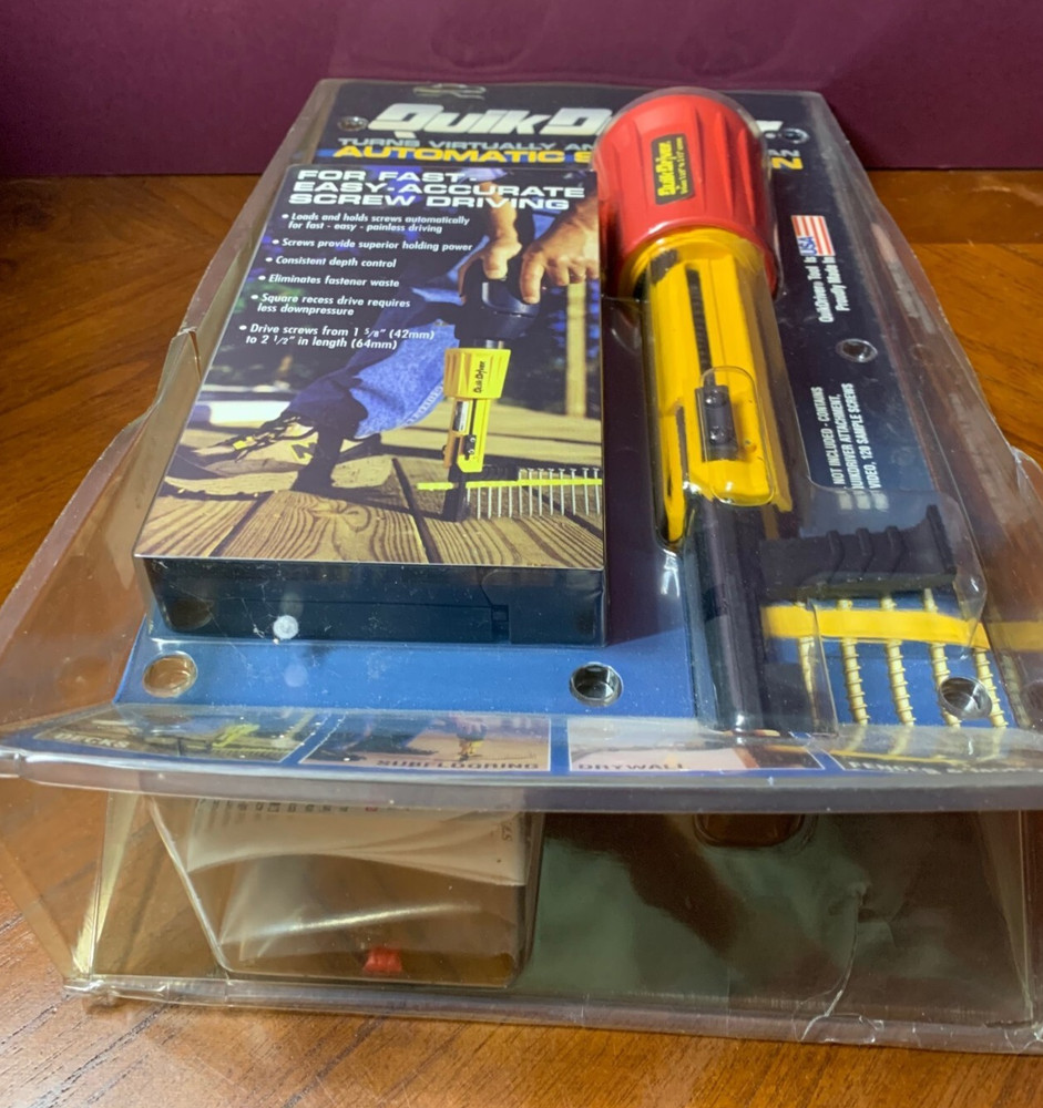 VINTAGE QUICKDRIVER AUTOMATIC SCREWGUN - NEW