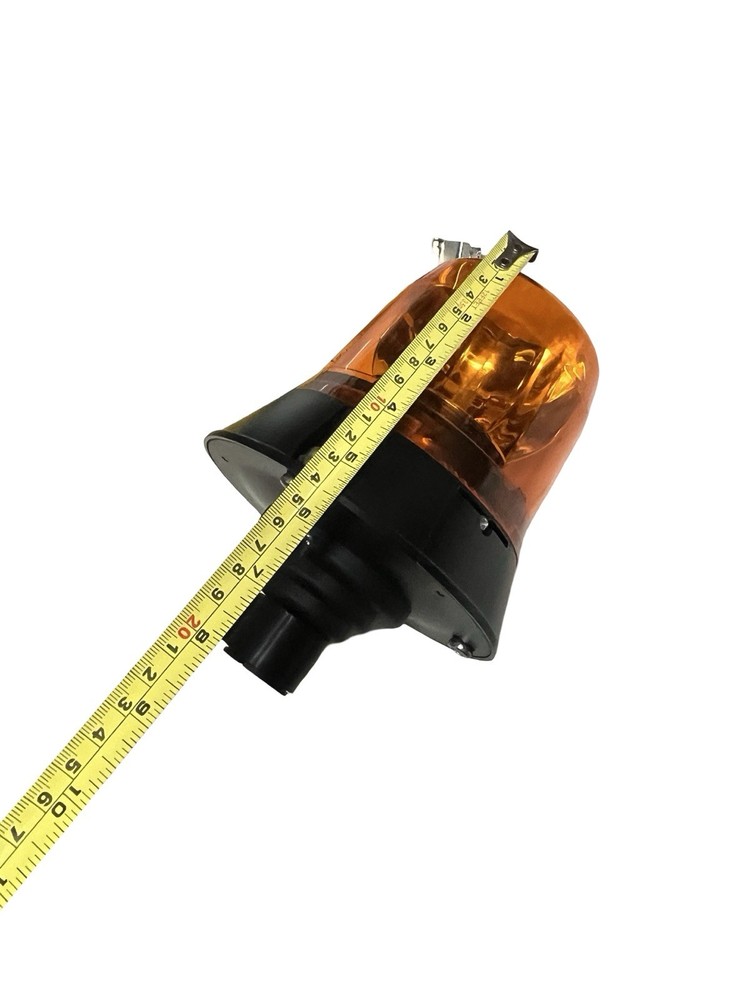 ECCO 5813A-VM Amber Rotating Beacon Light Halogen Magnetic Base 12V Extra Bulb