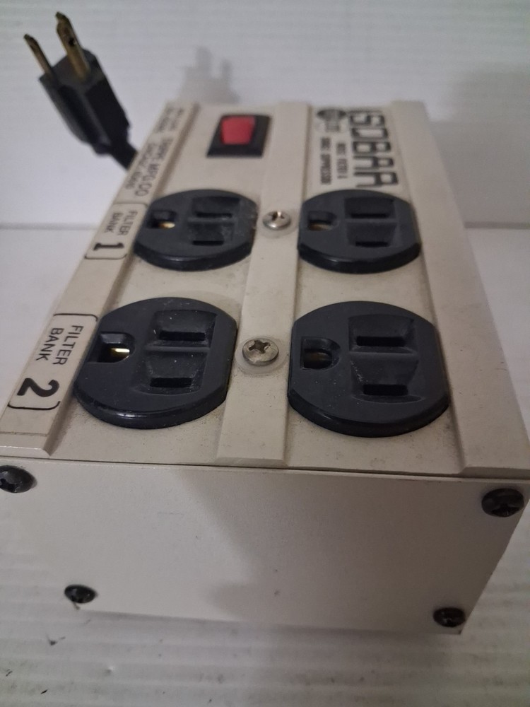ISOBAR IB-4 Noise Filter & Surge Suppressor Tested Working