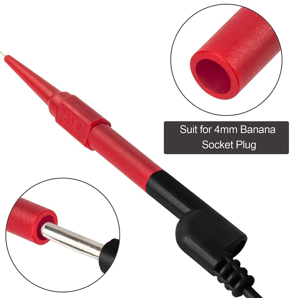 Multimeter Voltmeter Cable Ultra Fine Needle Tester Unique Probe Test Lead cord