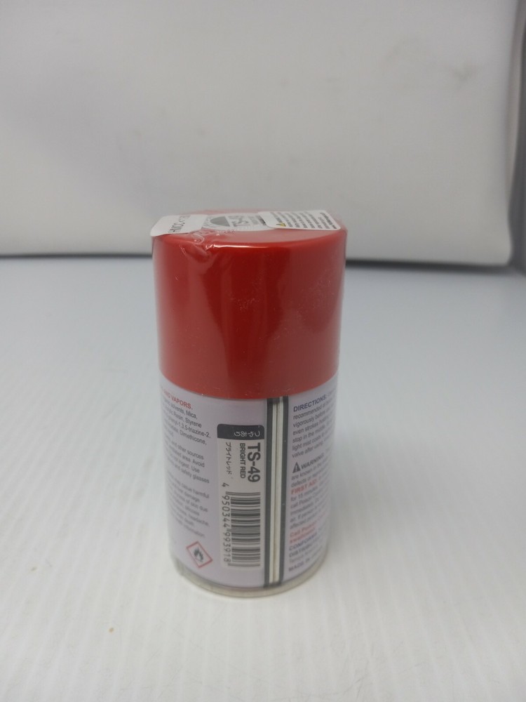 Tamiya Lacquer Spray Paint Bright Red TS-49 100ml Box