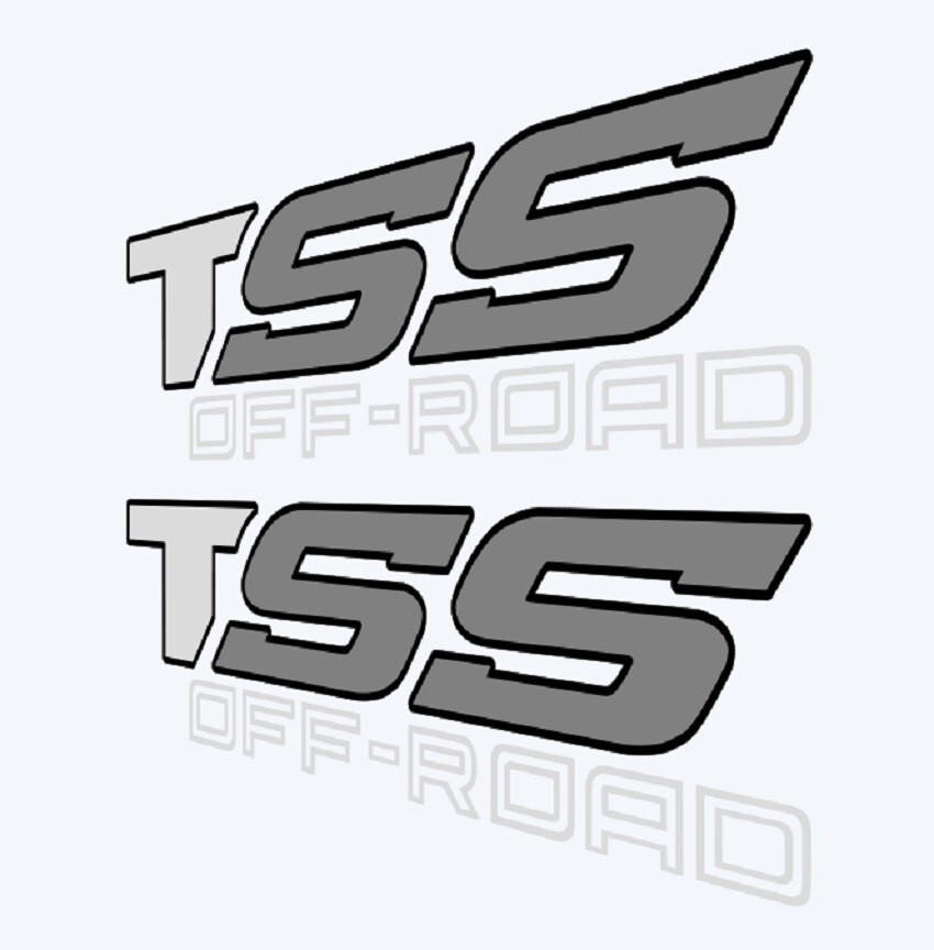 TSS Off Road decals stickers tundra Tacoma truck bed side sport replace TSSORV6