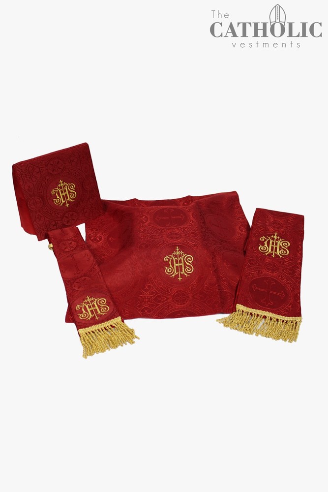 Red Gothic Vestment & Mass Sets