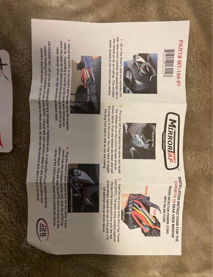 Radar Detector MirrorTap