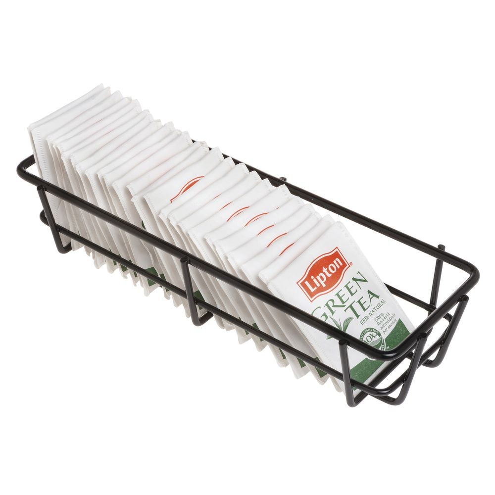 HUBERT® Wire Tea Packet Holder - Black
