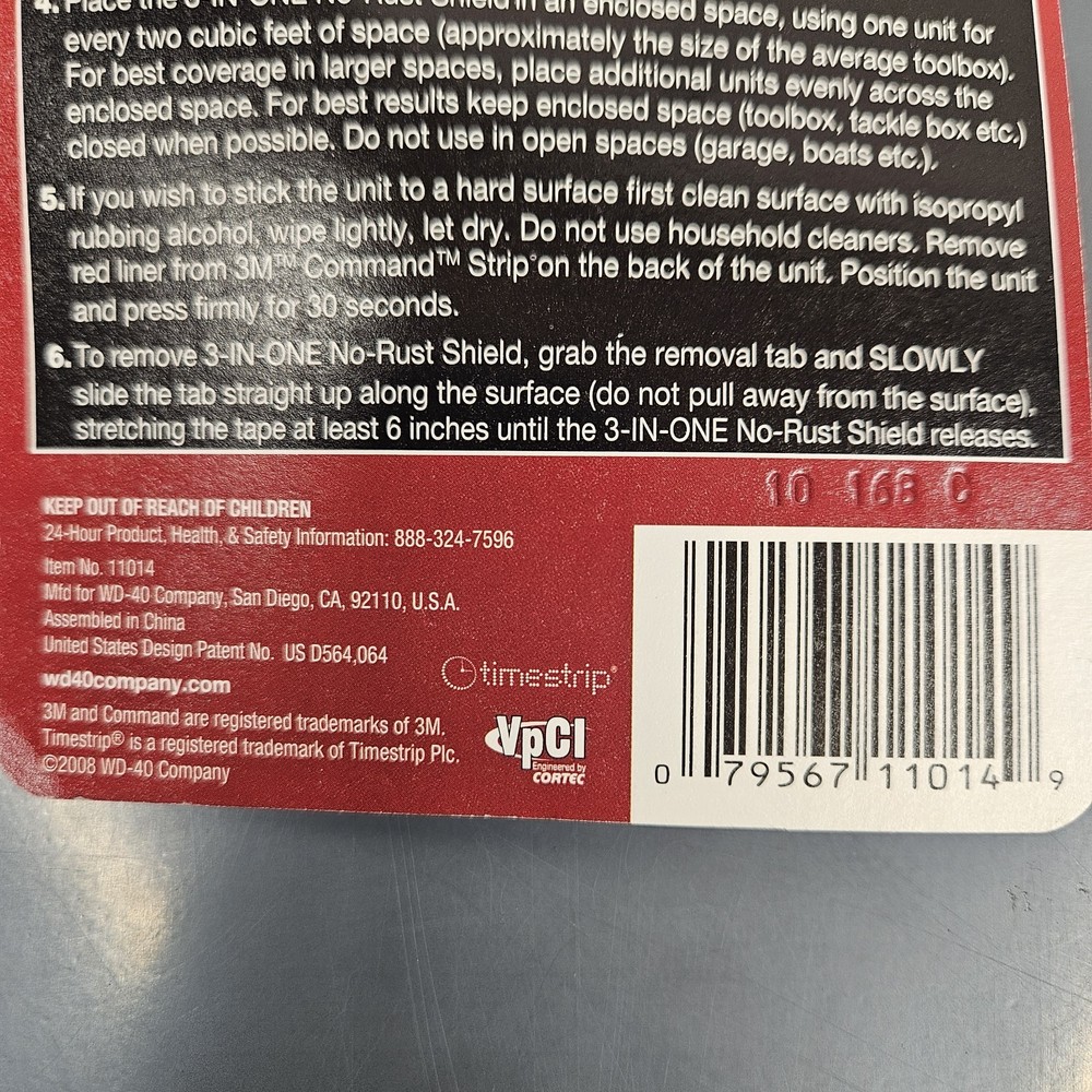 3-In-One No-Rust Shield Rust & Corrosion Inhibitor Multi Use 12-Pack