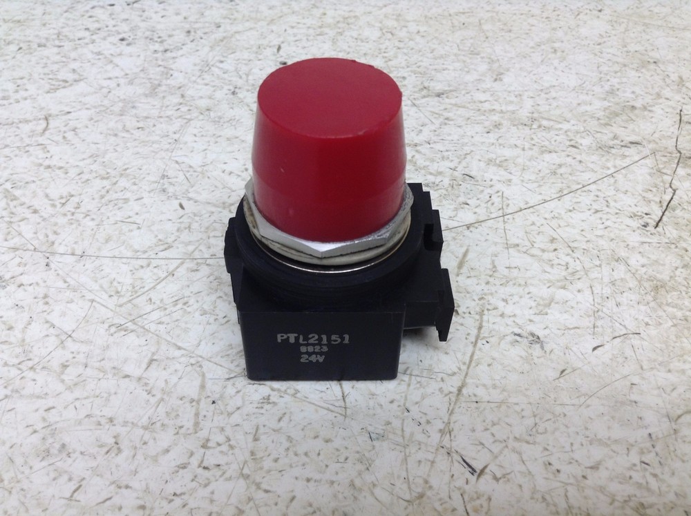 Honeywell Micro Switch PTL2151 Red Indicator Lamp Button