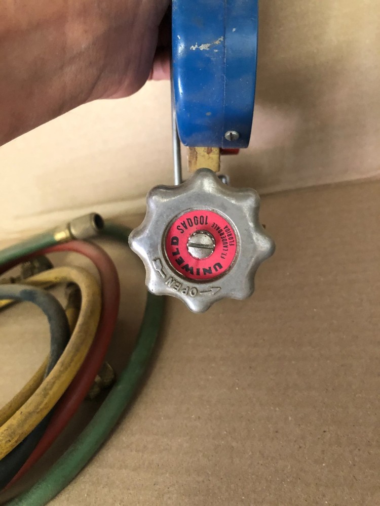 UNIWELD 100QAS TESTING AND CHARGING MANIFOLD