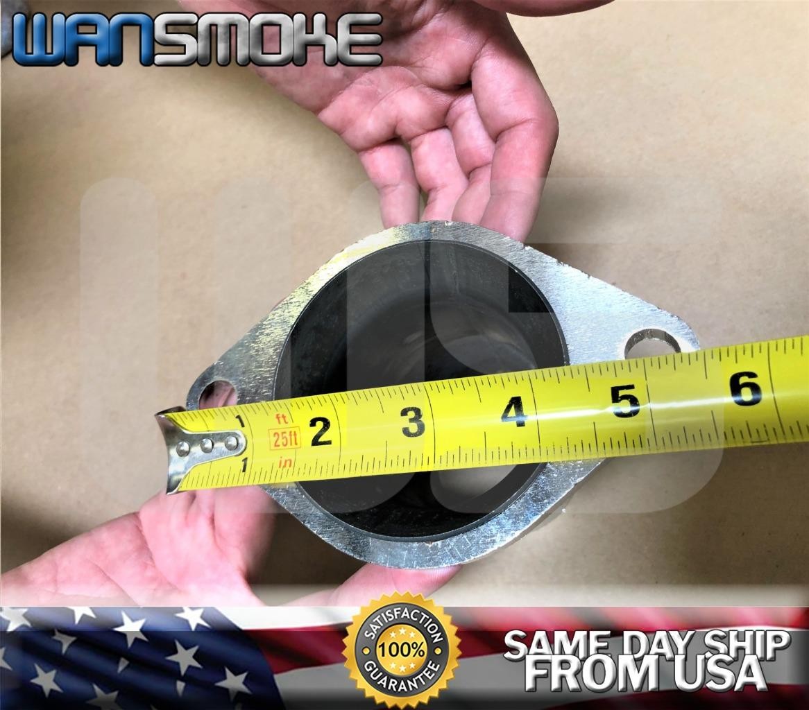 TELESCOPING 2.5" EXHAUST PIPE EXTENSION ADJUSTABLE FOR INTEGRA CIVIC TYPE-R JDM