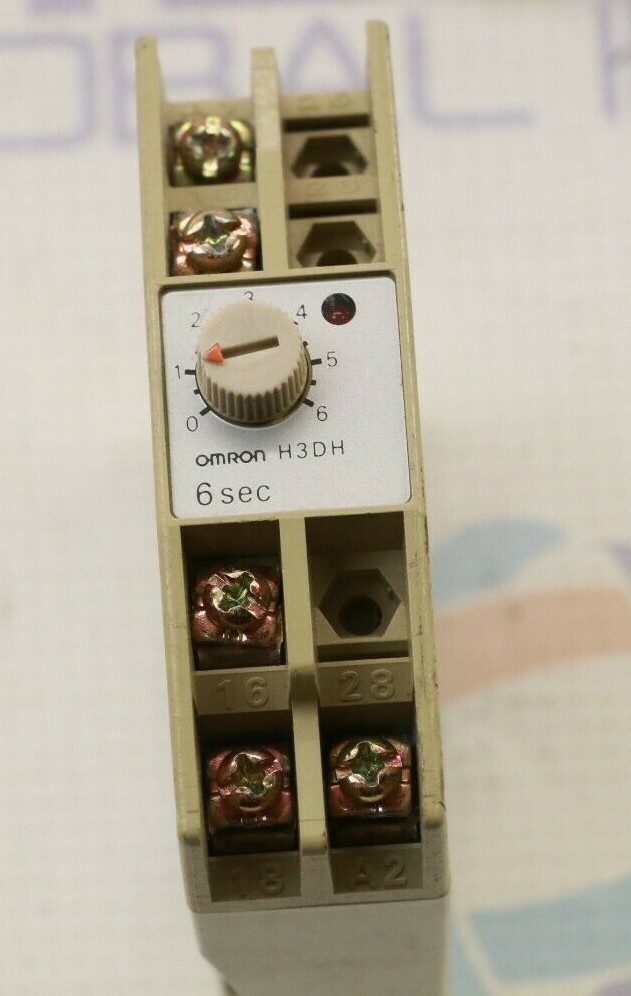 Omron H3DH 6 Sec Timer Timing Relay 3A 250VAC