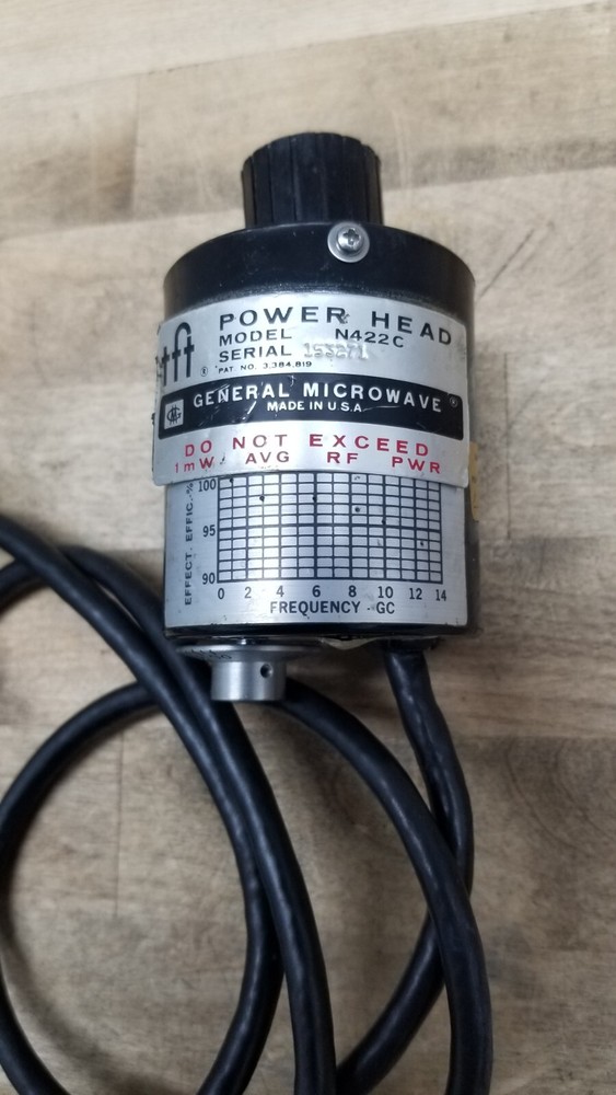 General Microwave Model N422C Power Head N422C (READ)