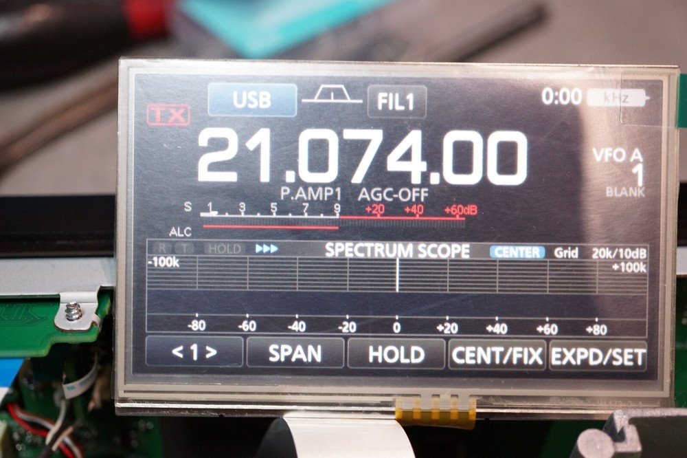 ICOM IC7300/R8600/9700/705 LCD touch screen replacement