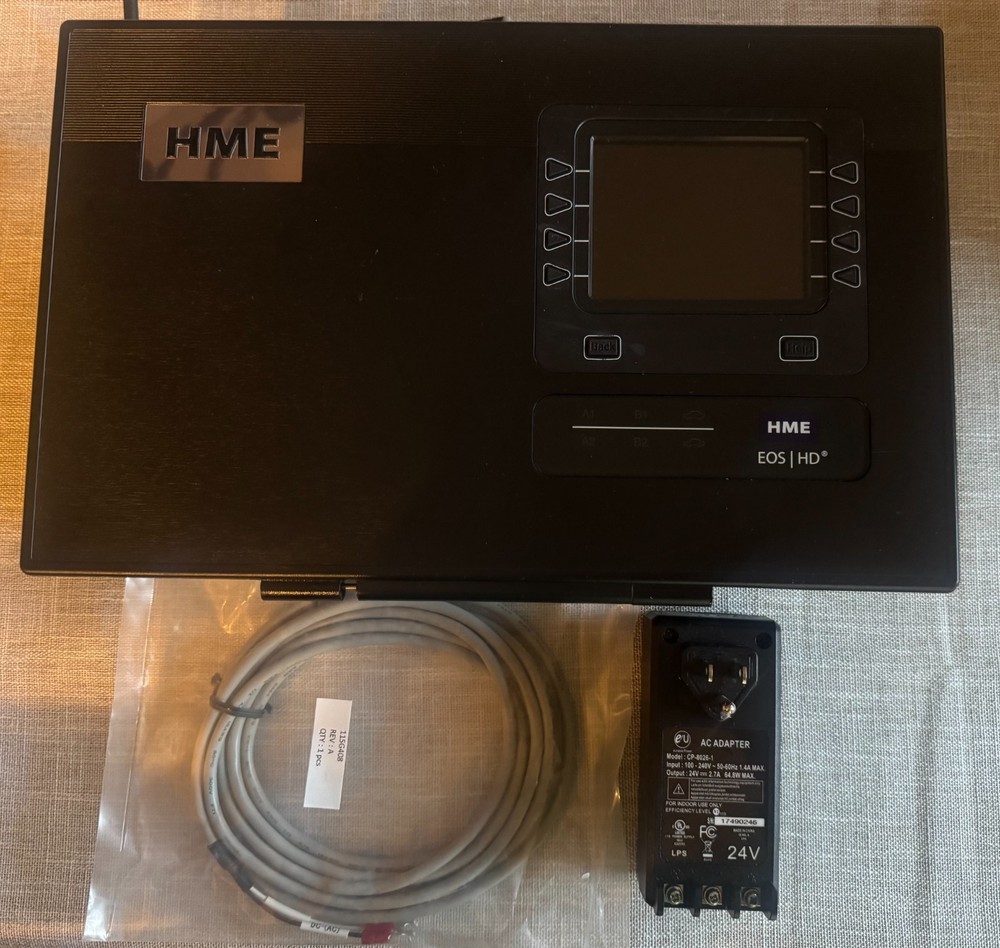 HME EOS HD Drive Thru Timer w/ power supply  and cable