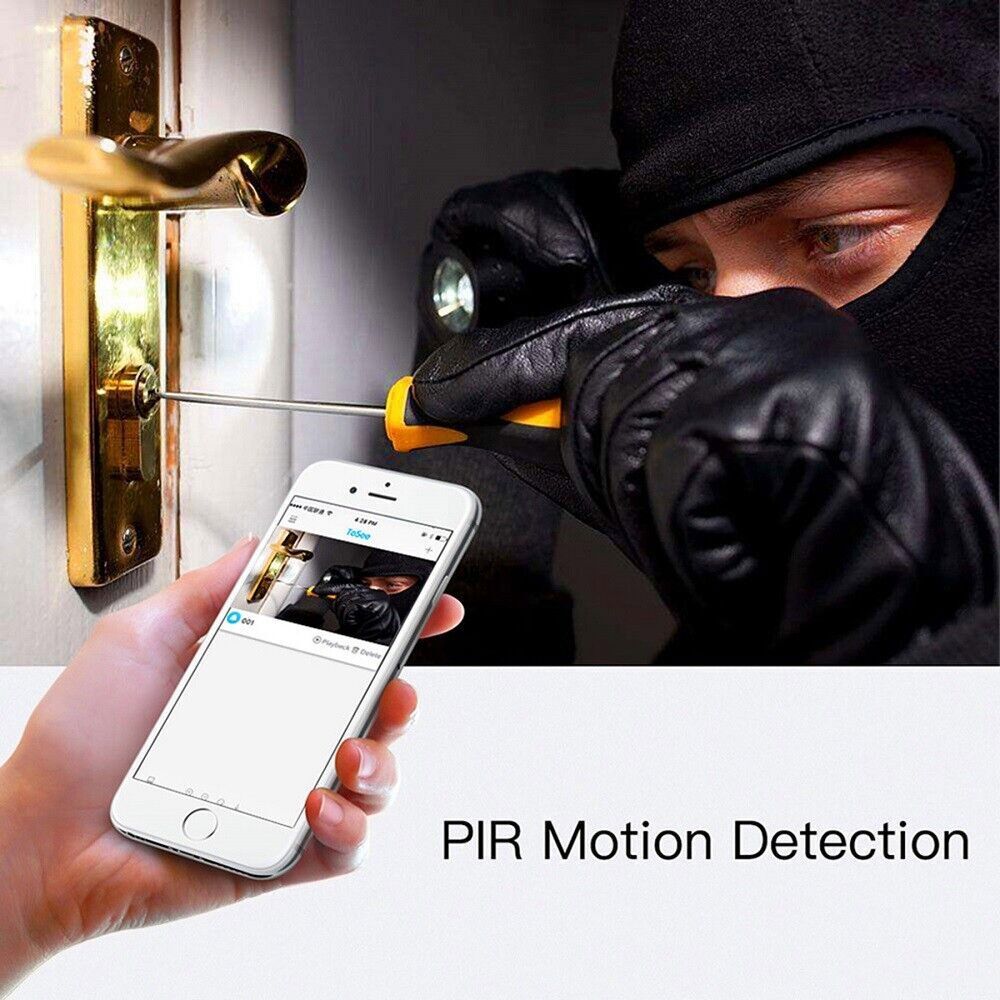 Wireless WiFi Smart Phone Door Ring Video Doorbell Intercom Security Camera Bell