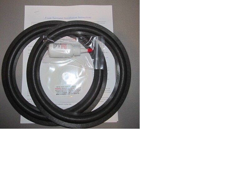 Acoustic Research AR 2AX, 5, 12, 14, 9LS Foam Surround Speaker Repair Kit 10"