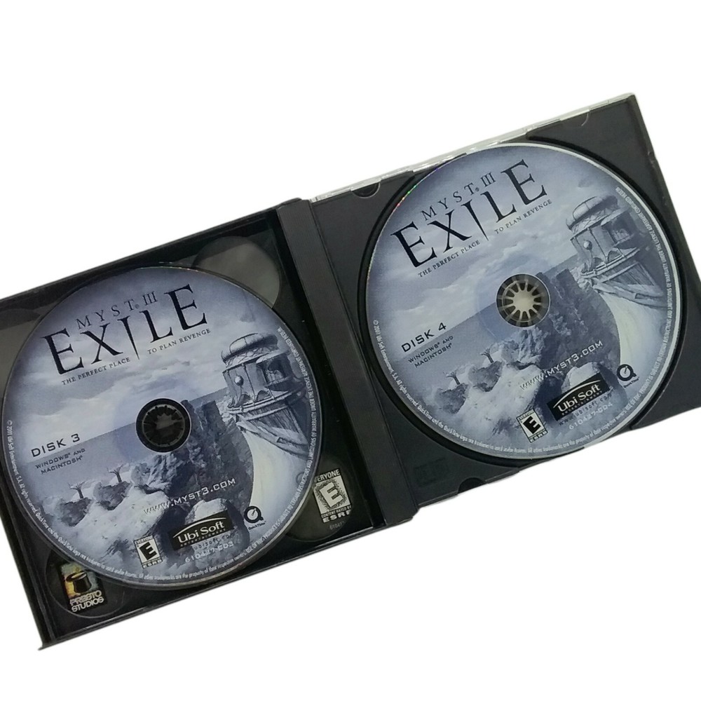 MYST III Exile PC CD-ROM 2001 Ubisoft