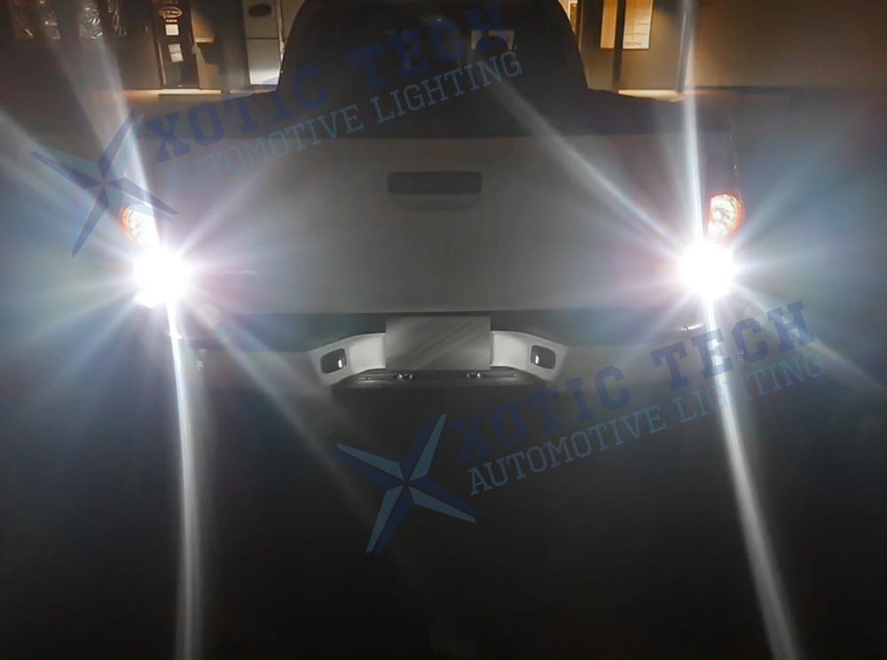 LED 921 Strobe Blinking Flashing Back Up Reverse Light Bulb Safety Warning White