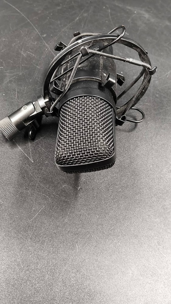 PKSTREAMER Microphone Used Working Black