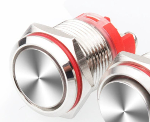 WDELE 20A High Current Short Waterproof Push Button Switch WD16D1