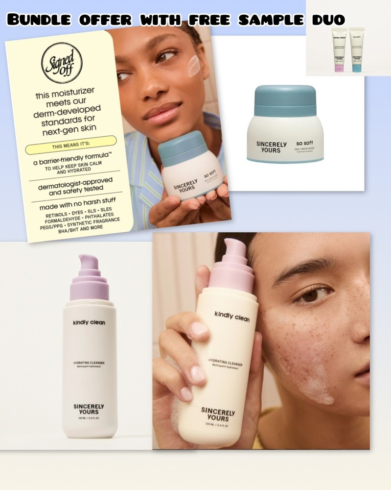 Hydrating Cleanser & Daily Moisturizer Bundle Offer