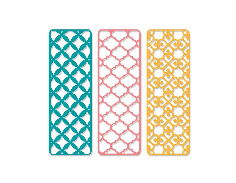 Sizzix Creative Backgrounds Dies, One Size, Multicolor