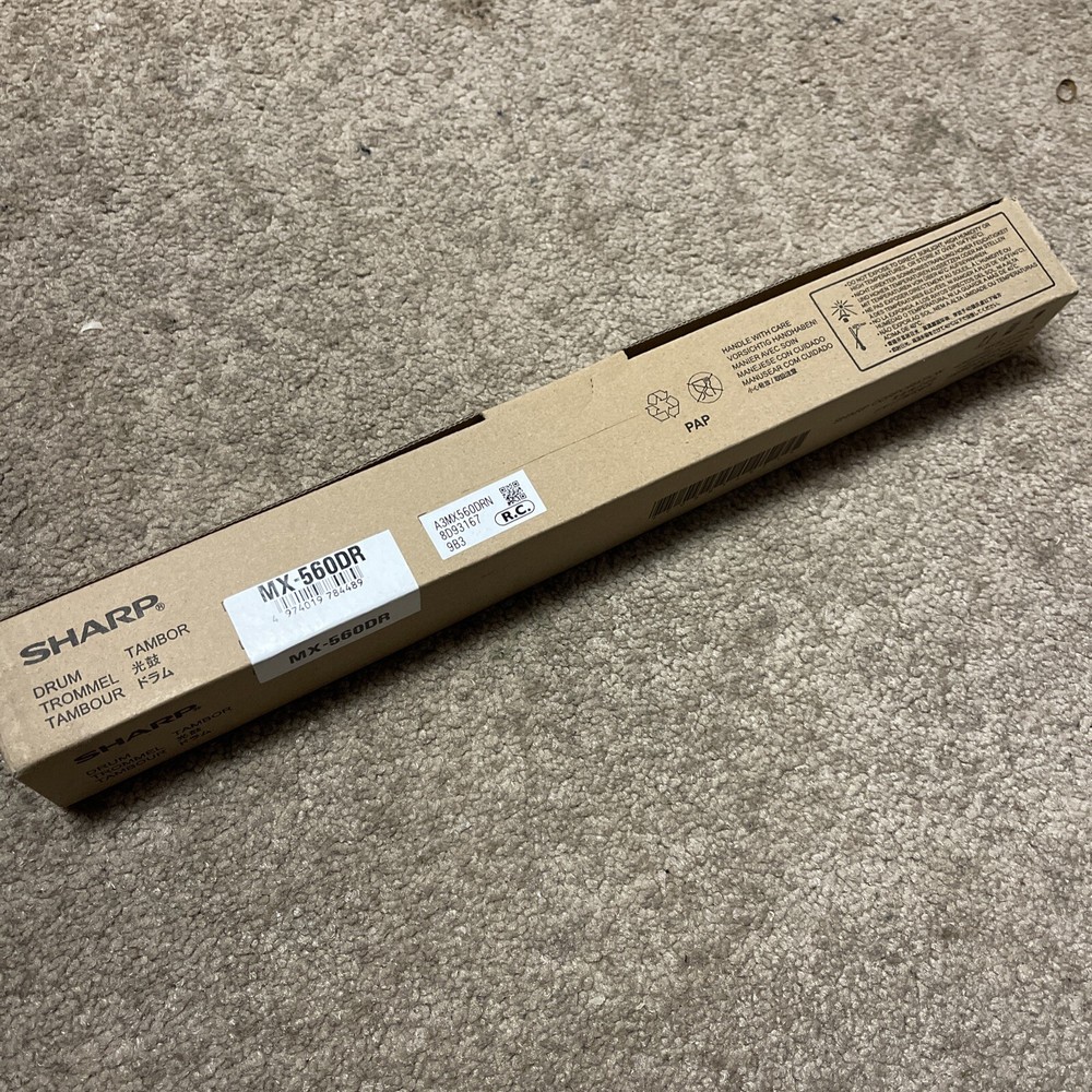 Sharp MX-560DR Drum Unit BRAND NEW IN BOX FAST SAME DAY SHIPPING 🚛