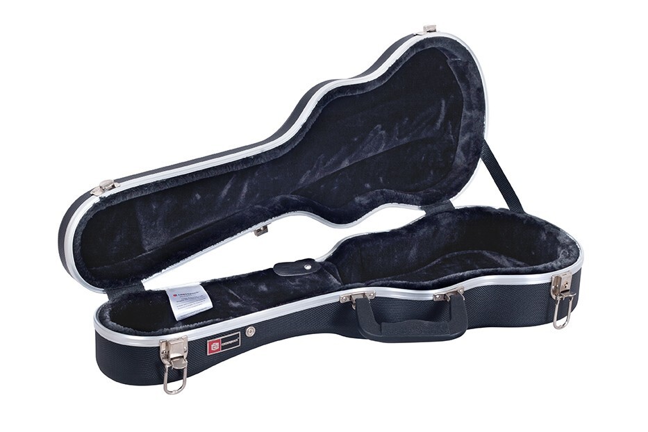 Crossrock 0-String Concert Ukulele Super lightweight ABS Molded Hard Case