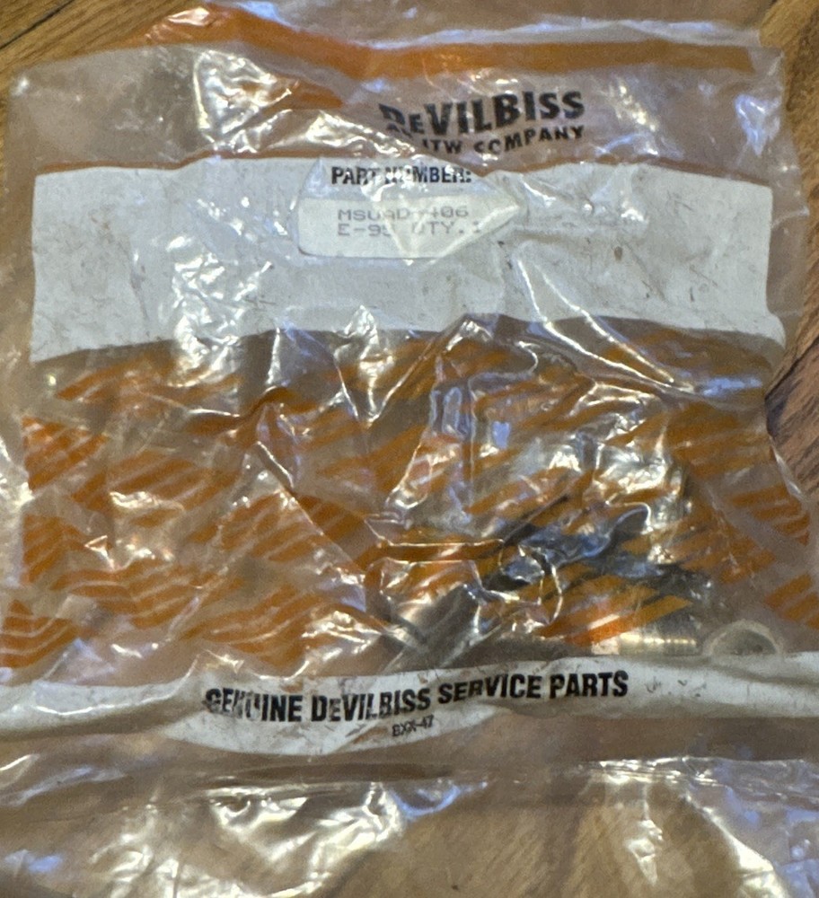 DEVILBISS MSVAD-406 E-95 FITTING KIT