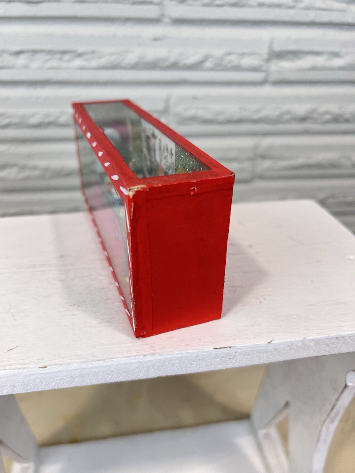 Mexican Day of the Dead Shadow Box Diorama Folk Art 2.5” by 6”