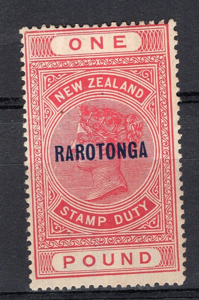 BRITISH RAROTONGA, YV # 24, MH