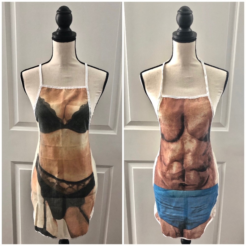HIS & HERS Matching Sexy Aprons