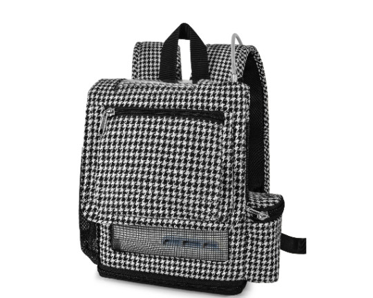 o2totes: Backpack For Inogen Rove 6 Lightweight Backpack w/Pockets - Houndstooth