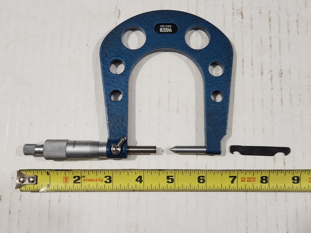Matco Tools Outside Micrometer RMC10A With Case